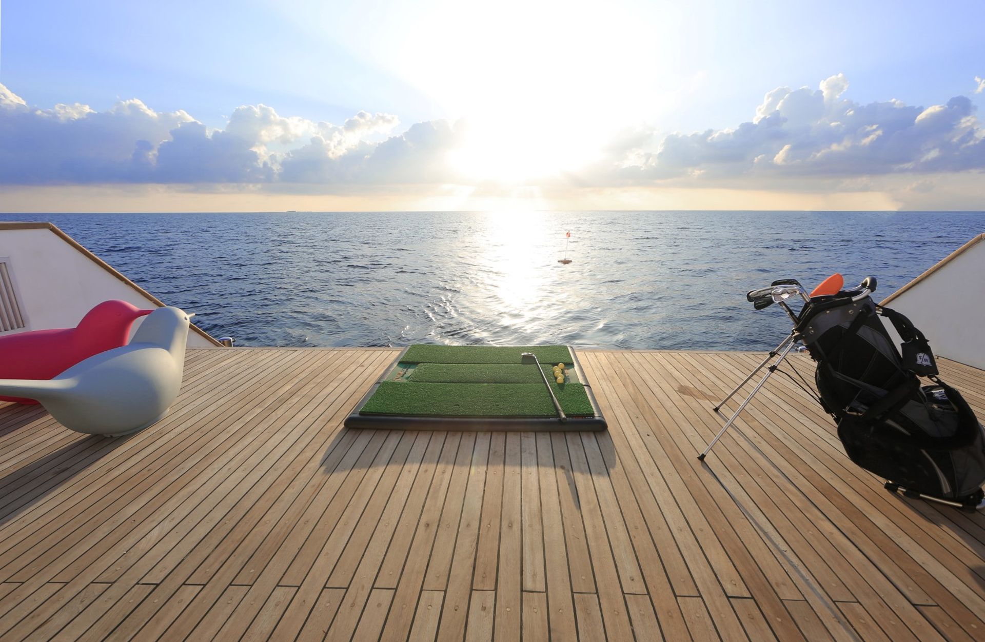 Golf aboard Azalea.jpg