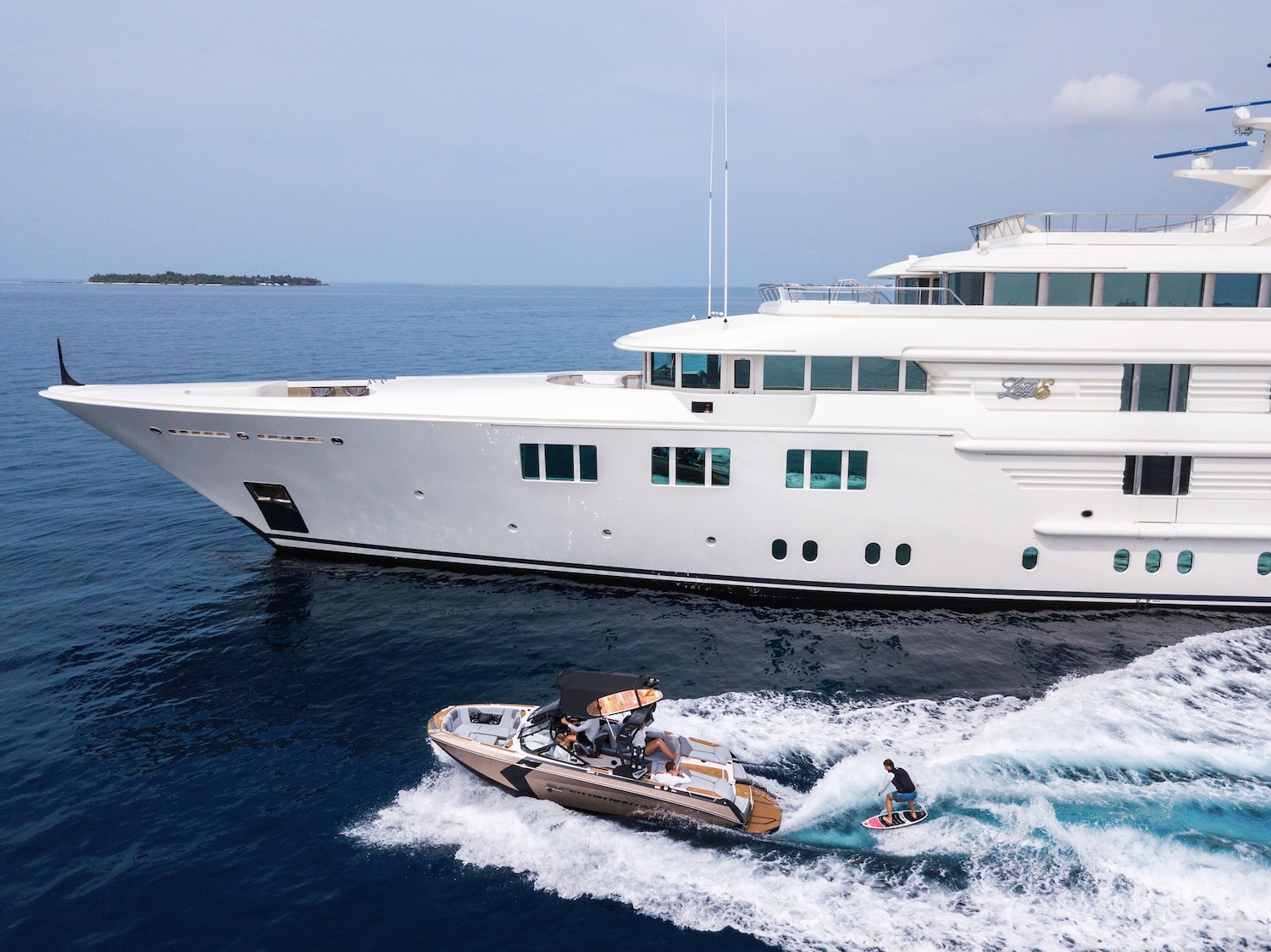 LADY E superyacht with tender .jpg