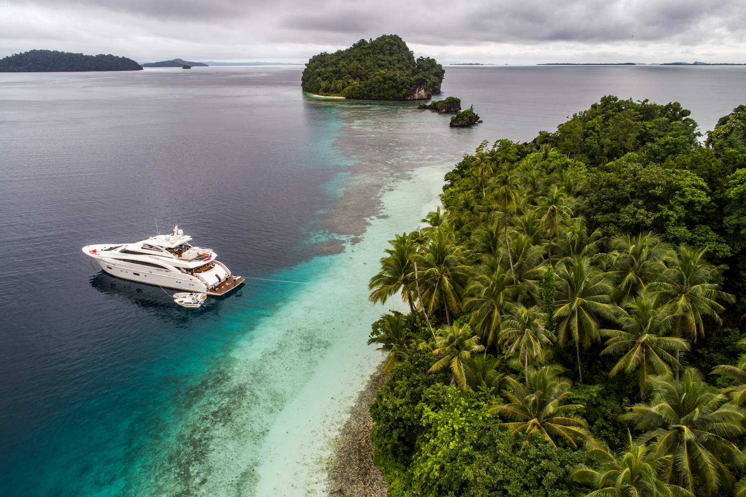 Paradise in Raja Ampat anchored.jpg