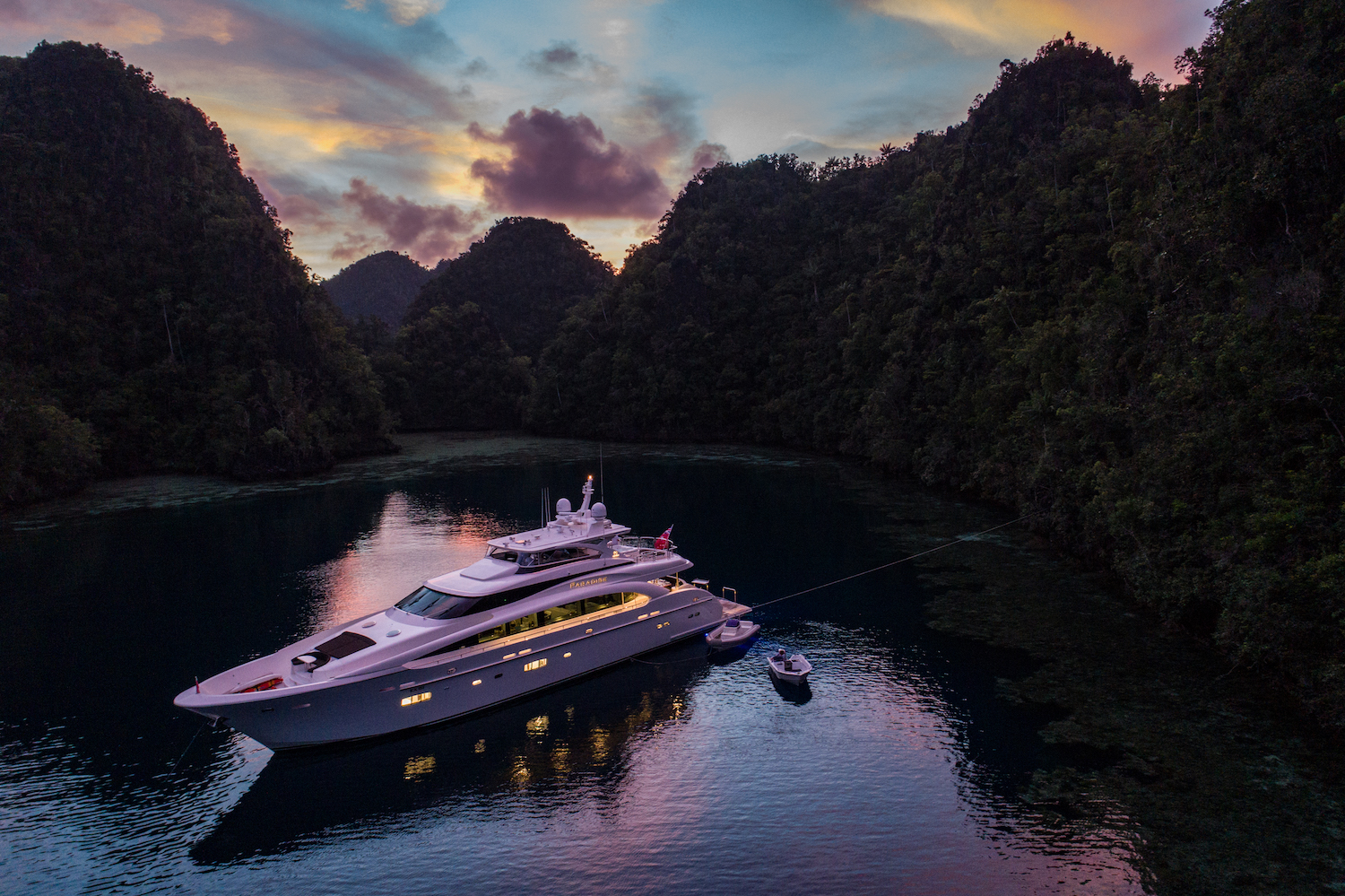 Paradise in Raja Ampat in the evening .jpg