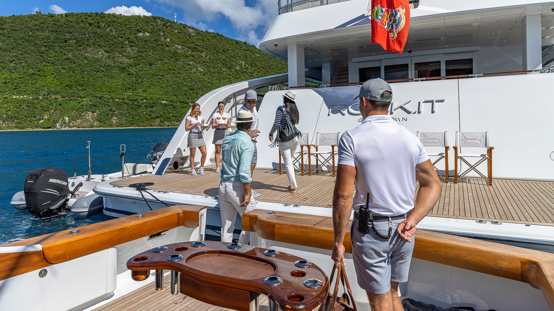 Rock It - welcome - arriving aboard - Credit Yachting Image.jpg