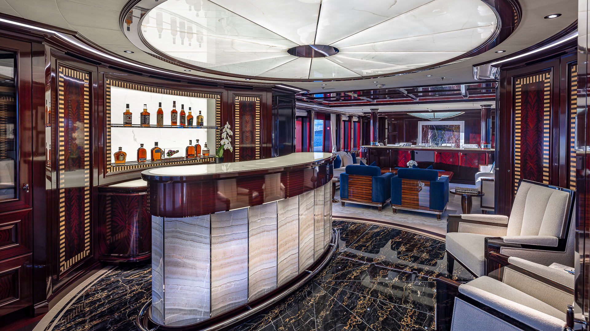 Rock It Main Salon - bar area looking forward credit Yachting Image.jpg