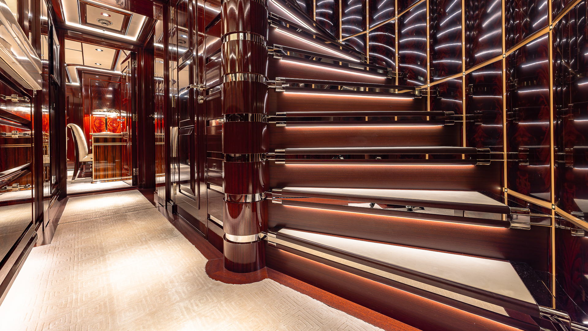 Rock It Stairwell to lower deck credit Yachting Image.jpg