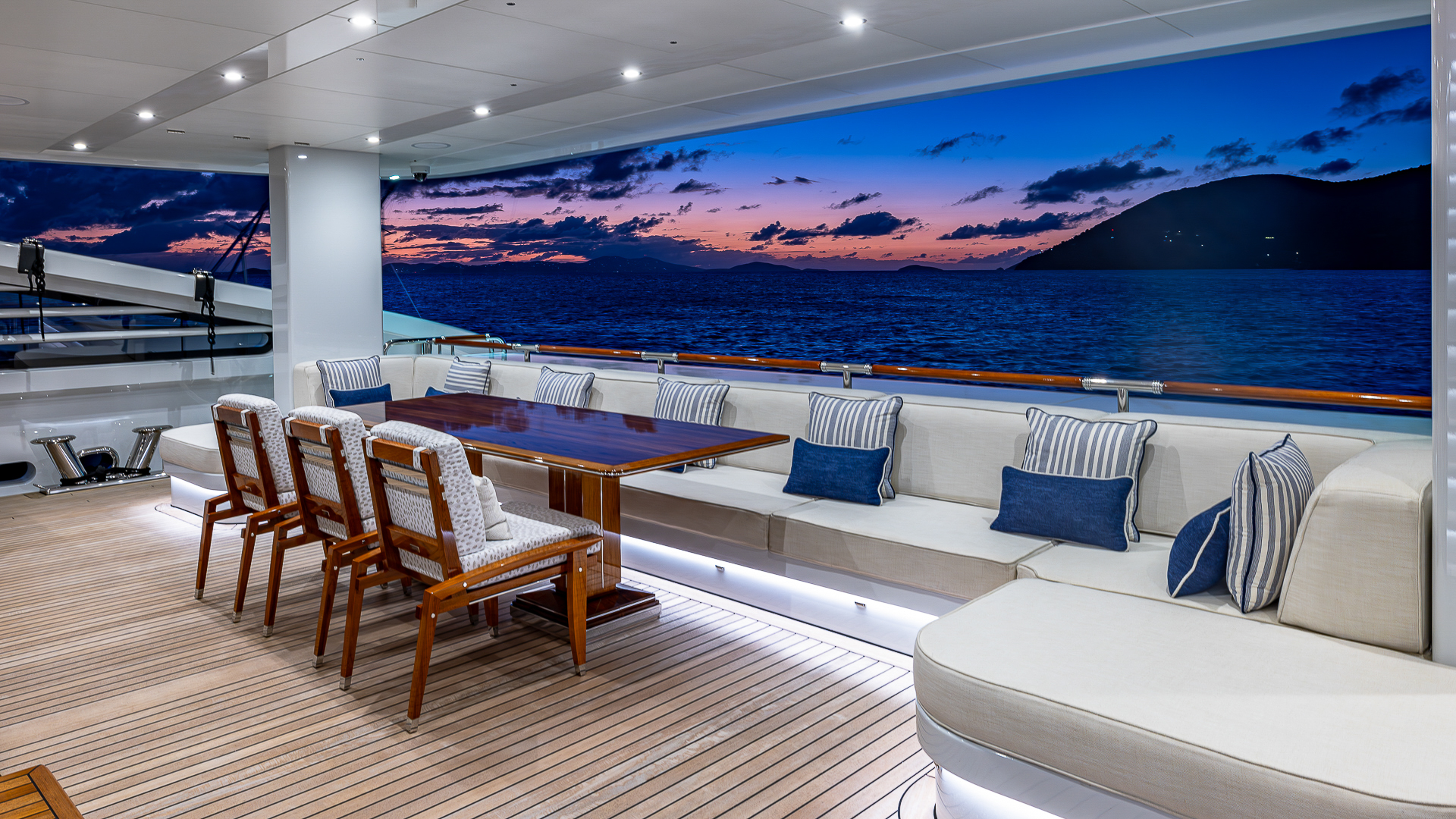 Rock It main deck aft - evening credit Yachting Image.jpg