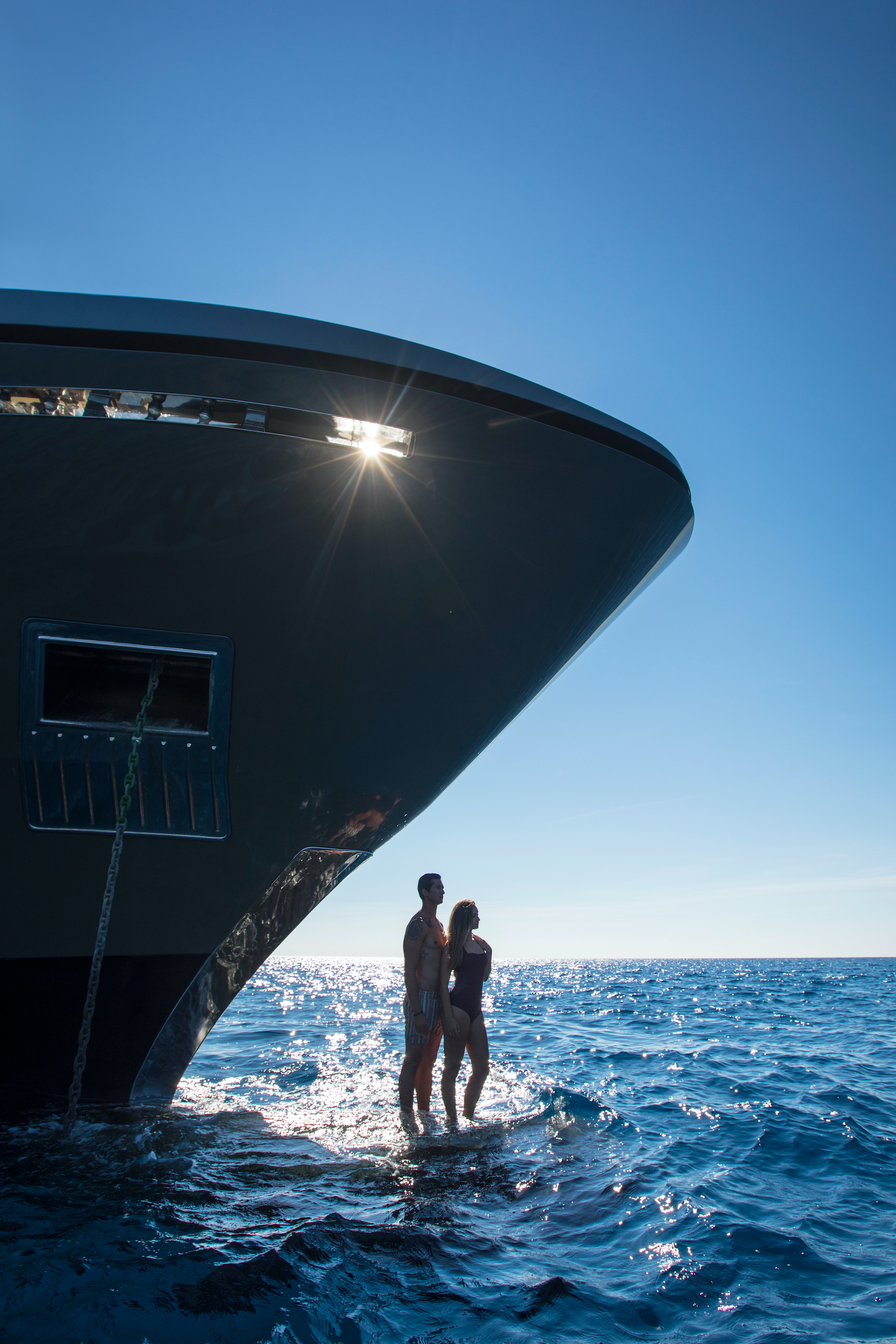 couple at the bow of the yacht © YachtShot.jpg