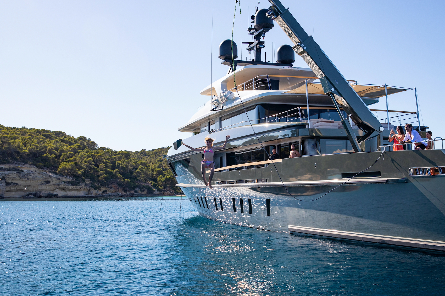 jumping into the water © YachtShot.jpg