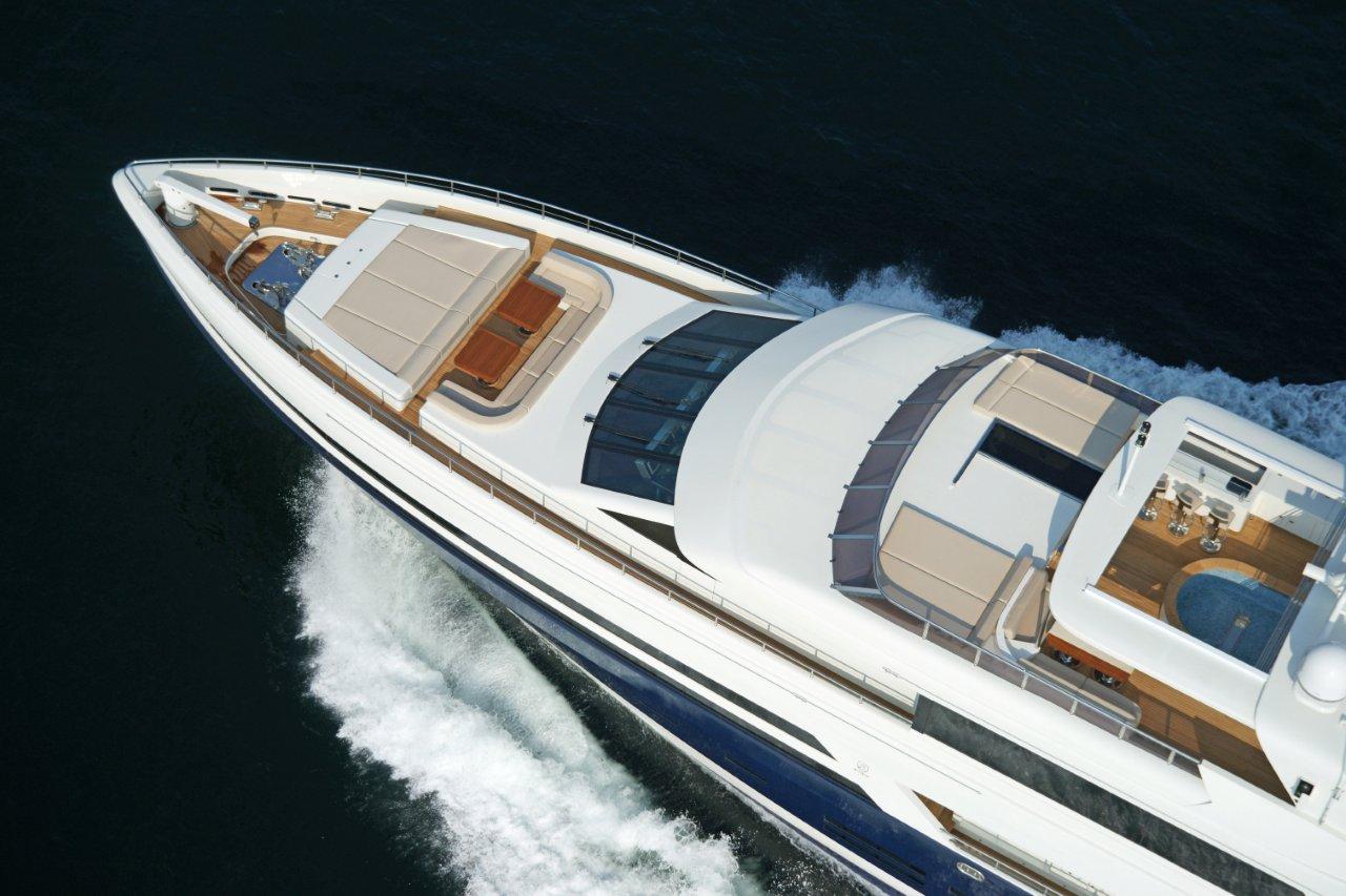 Aerial view detail of the Bilgin motor yacht Tatiana - Design by Joachim Kinder.jpg