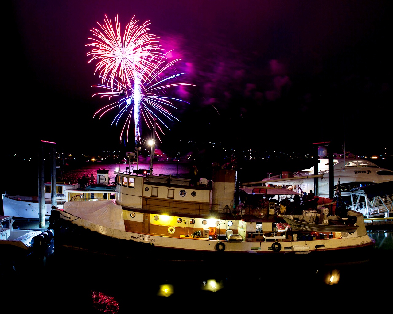 Alaska Pirates Pride (APP) - At night with fireworks.jpg