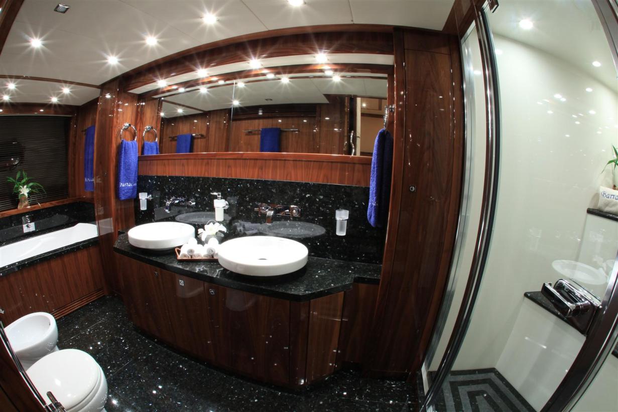Barracuda Red Sea master cabin bathroom view.JPG