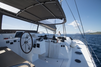 Catamaran HIGHJINKS I - On deck.jpg