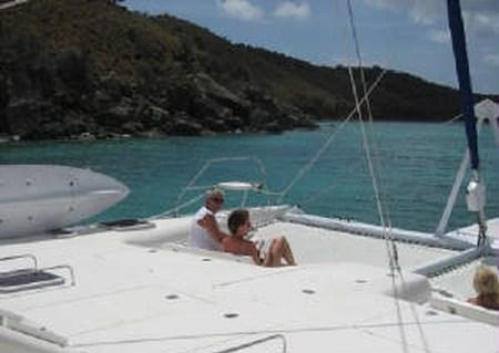 Catamaran SEA LEOPARD -  Relaxing forward.jpg