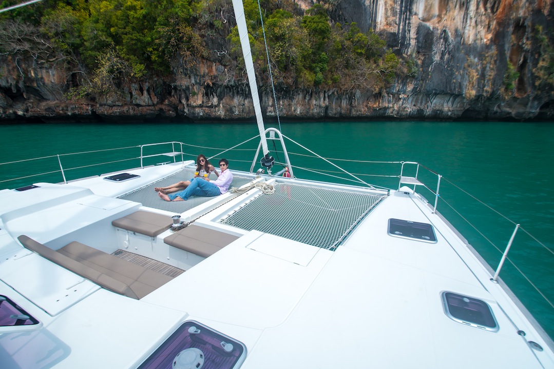 Catamaran SEA SPIRIT -  View forward.jpg