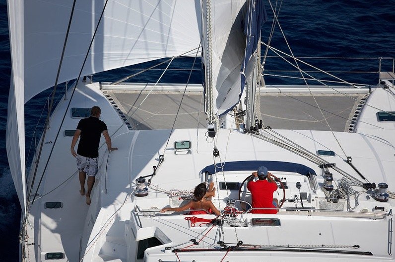 Catamaran WHISPERS -  Forward Trampolines.jpg
