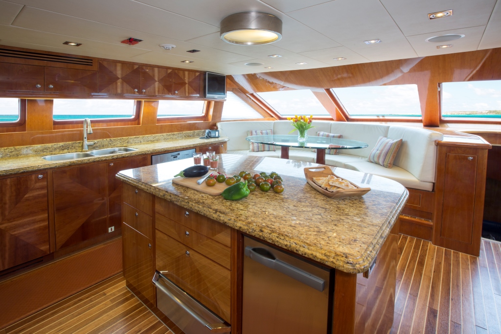 Charter yacht RESTLESS - Galley.jpg