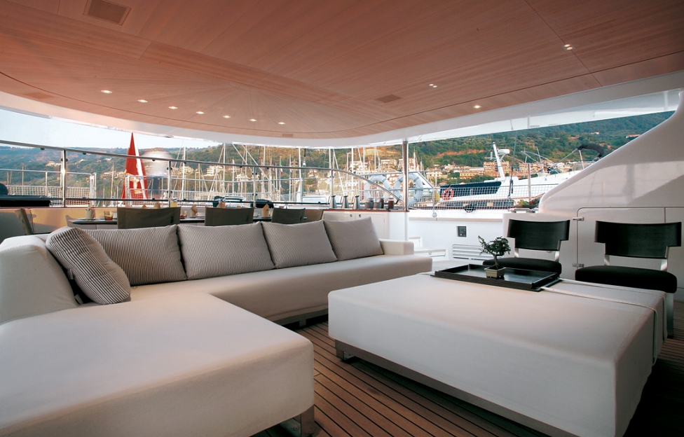 Exterior of the charter yacht Rosehearty by Perini Navi.png