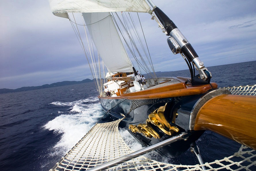 FLEURTJE -  View of Deck from Bow.jpg
