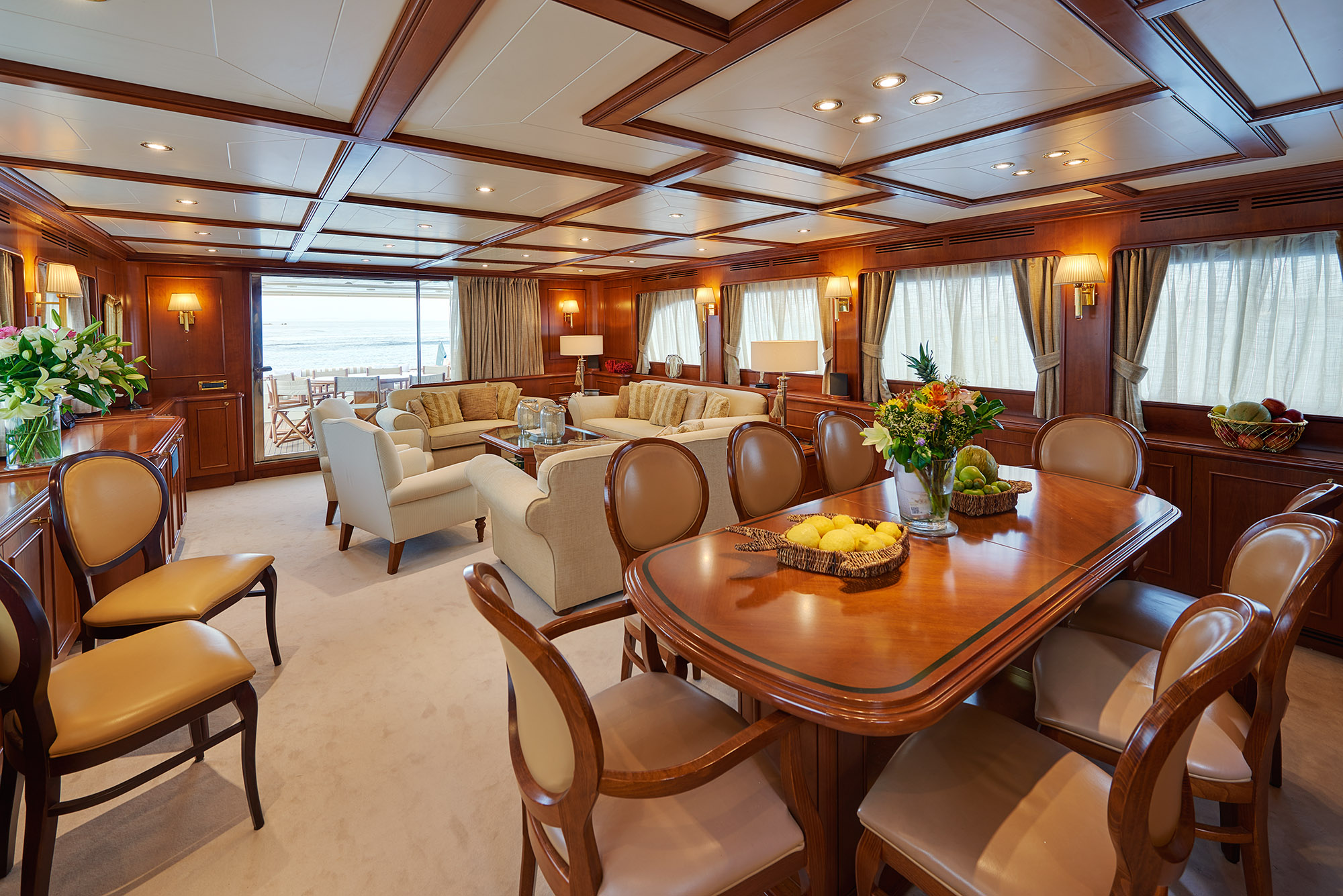 Ferretti Motor Yacht IMAGINE - Salon and dining.jpg
