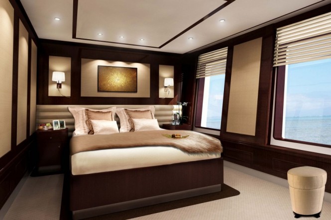 Guest cabin of Superyacht Helix the 5th F45 Vantage motor yacht by Feadship .jpg