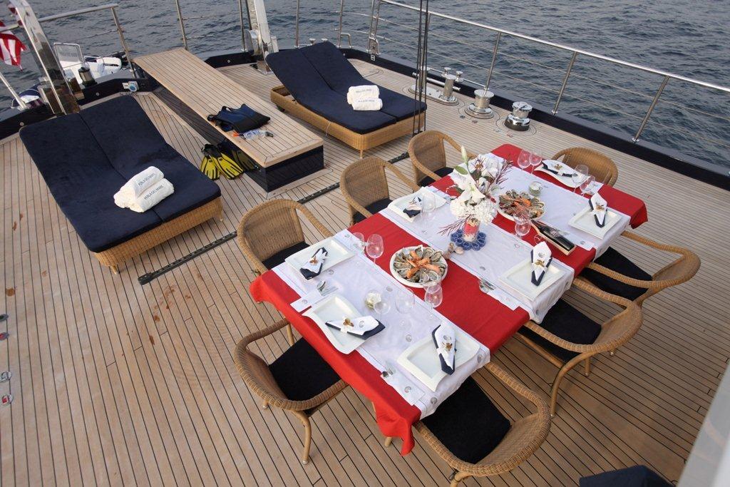 Gulet Perla Del Mare -  Al Fresco Dining.jpg