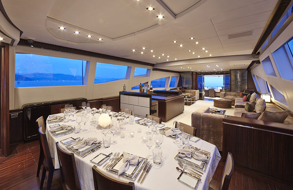 Motor yacht ANTELOPE III - Formal Dining.jpg