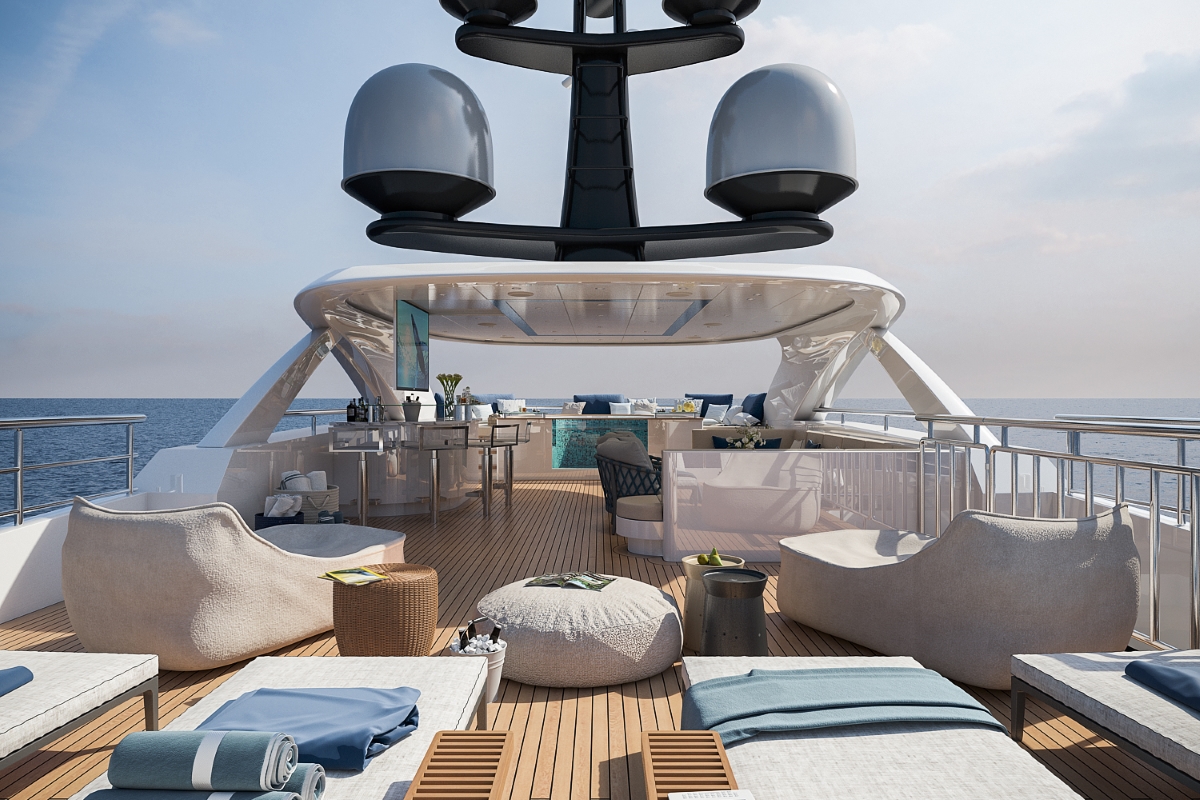 Motor yacht Bilgin 156 - sundeck.jpg