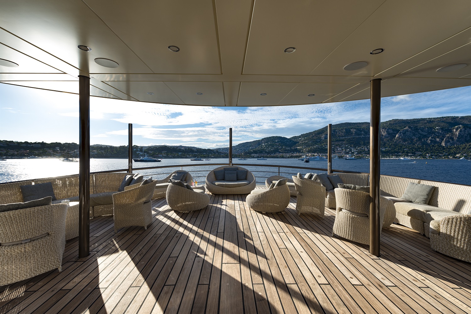 Motor yacht CHAKRA - Upper deck view.jpg