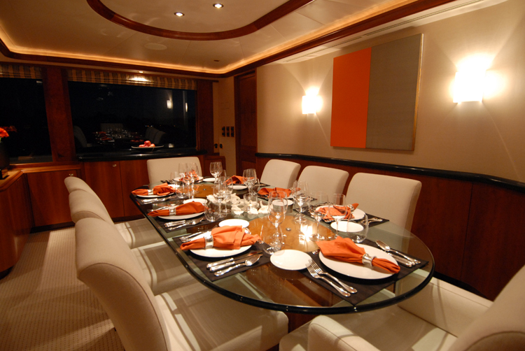 Motor yacht Dona Lola -  Dining Area.jpg