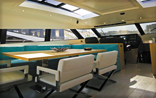 Motor yacht K BLU -  Dining.jpg