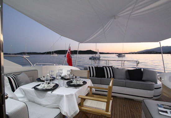 Motor yacht KAWAI -  Aft Deck Dining.jpg