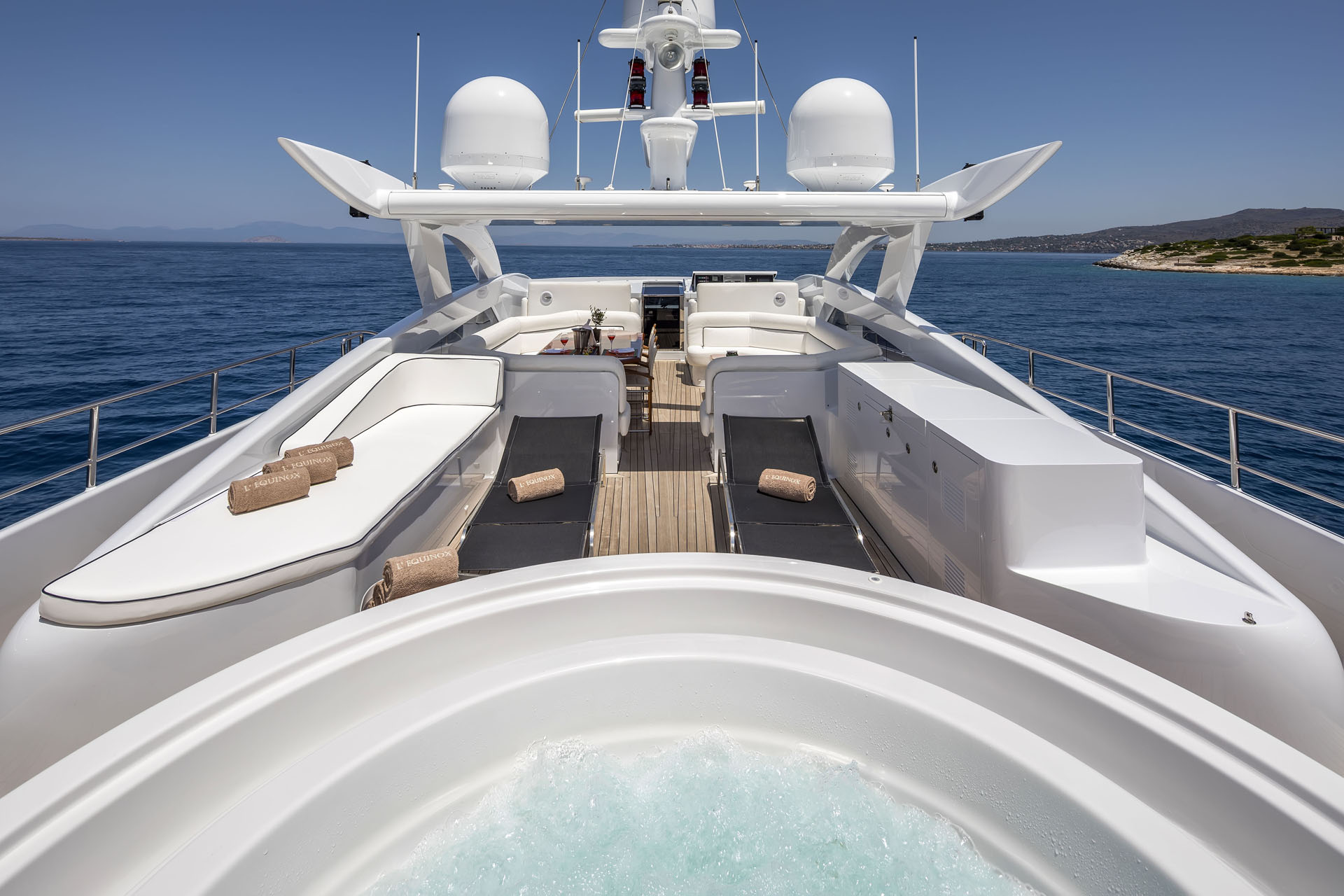 Motor yacht L'EQUINOX -  Sundeck view forward.jpg