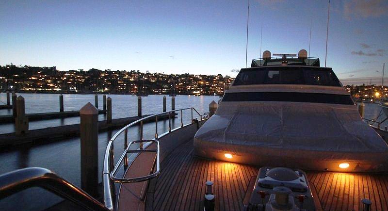Motor yacht MERCEDES - Bow at Night.jpg