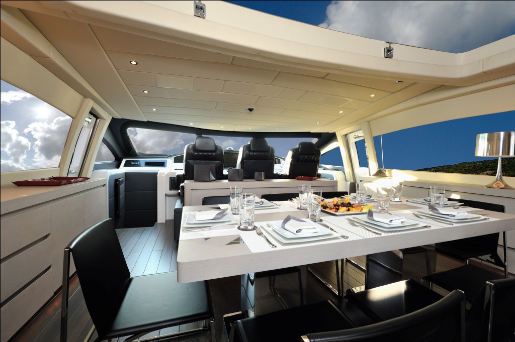 Motor yacht MOSKING - Dining Area.jpg