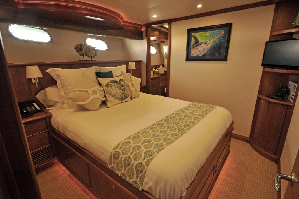 Motor yacht REFLECTIONS - Guest Cabin.JPG