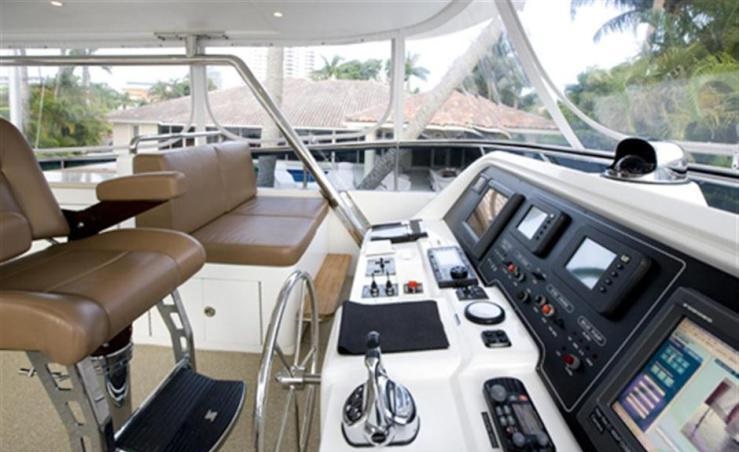 NEVER QUIT - Flybridge helm.jpg