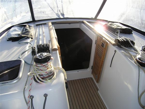 Oceanis 54 down to salon area.jpg