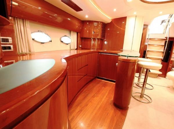 Princess Yacht PURA VIDA -  Galley.jpg