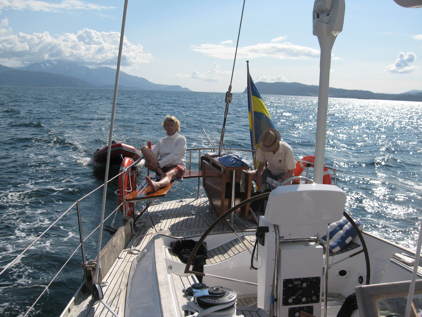 Sail yacht ICHI BAN -  Relaxing on Deck.jpg