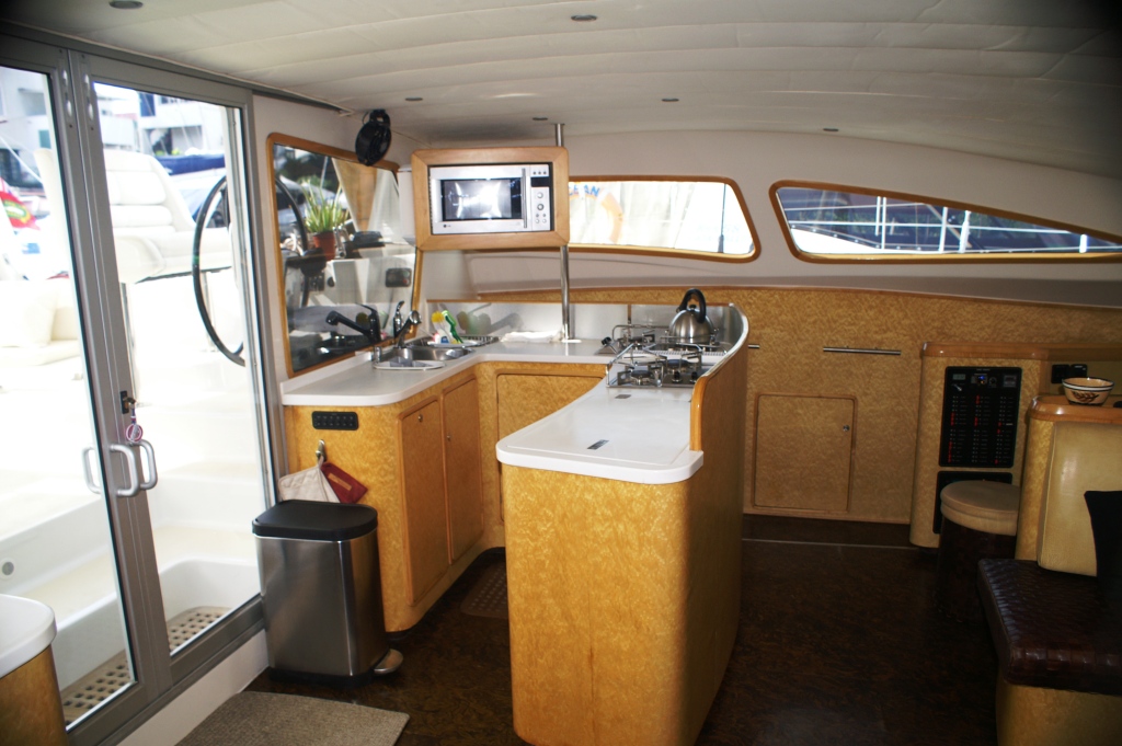 Sailing Catamaran - 42 - Galley.JPG