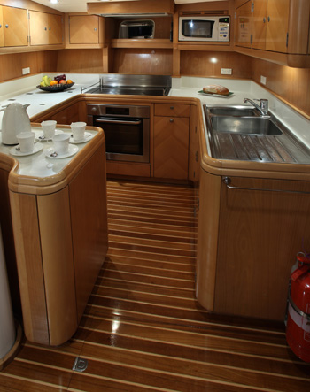 Sailing yacht KE-AMA II -  Galley.jpg