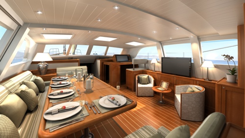 Sailing yacht KESTREL -  Salon.jpg