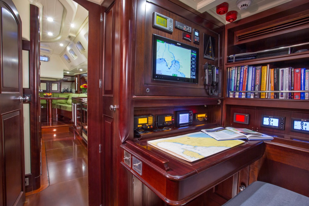 Sailing yacht SAVARONA - Navigation table.jpg