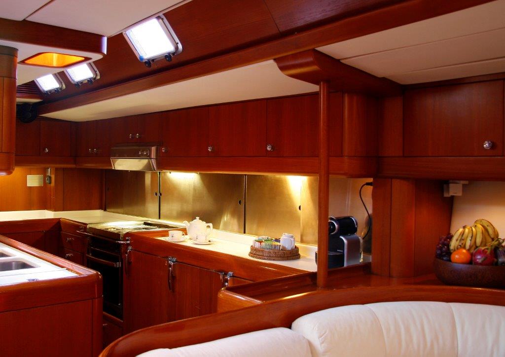 South East Asia charter yacht Aspiration - Galley.jpg