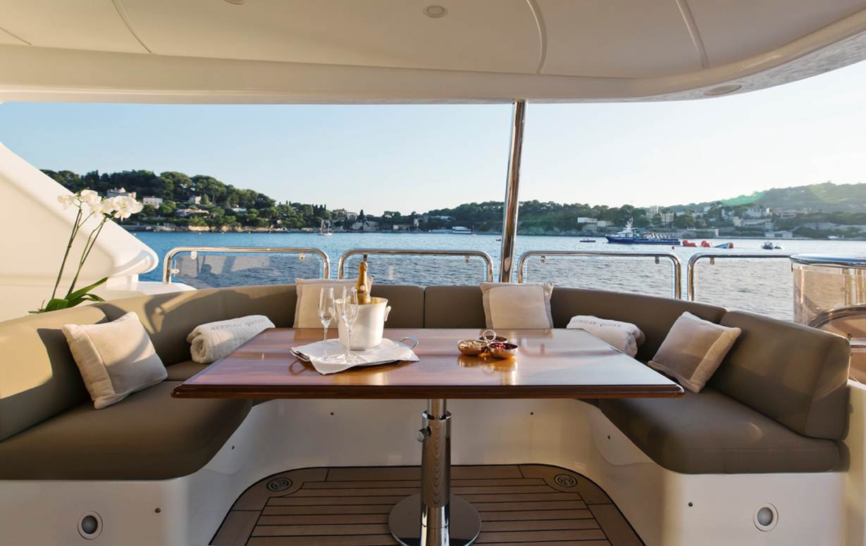 Yacht AFRICAN QUEEN -  Bridge Deck Seating.jpg