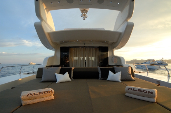 Yacht ALEON -  Aft Deck Sunpads.jpg