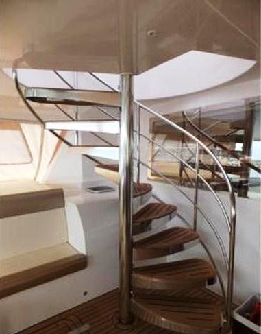 Yacht CATTITUDE -  Cockpit Stairs.jpg