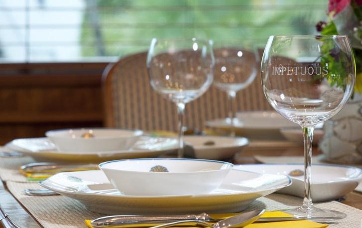 Yacht IMPETUOUS -  Dining Detail.jpg