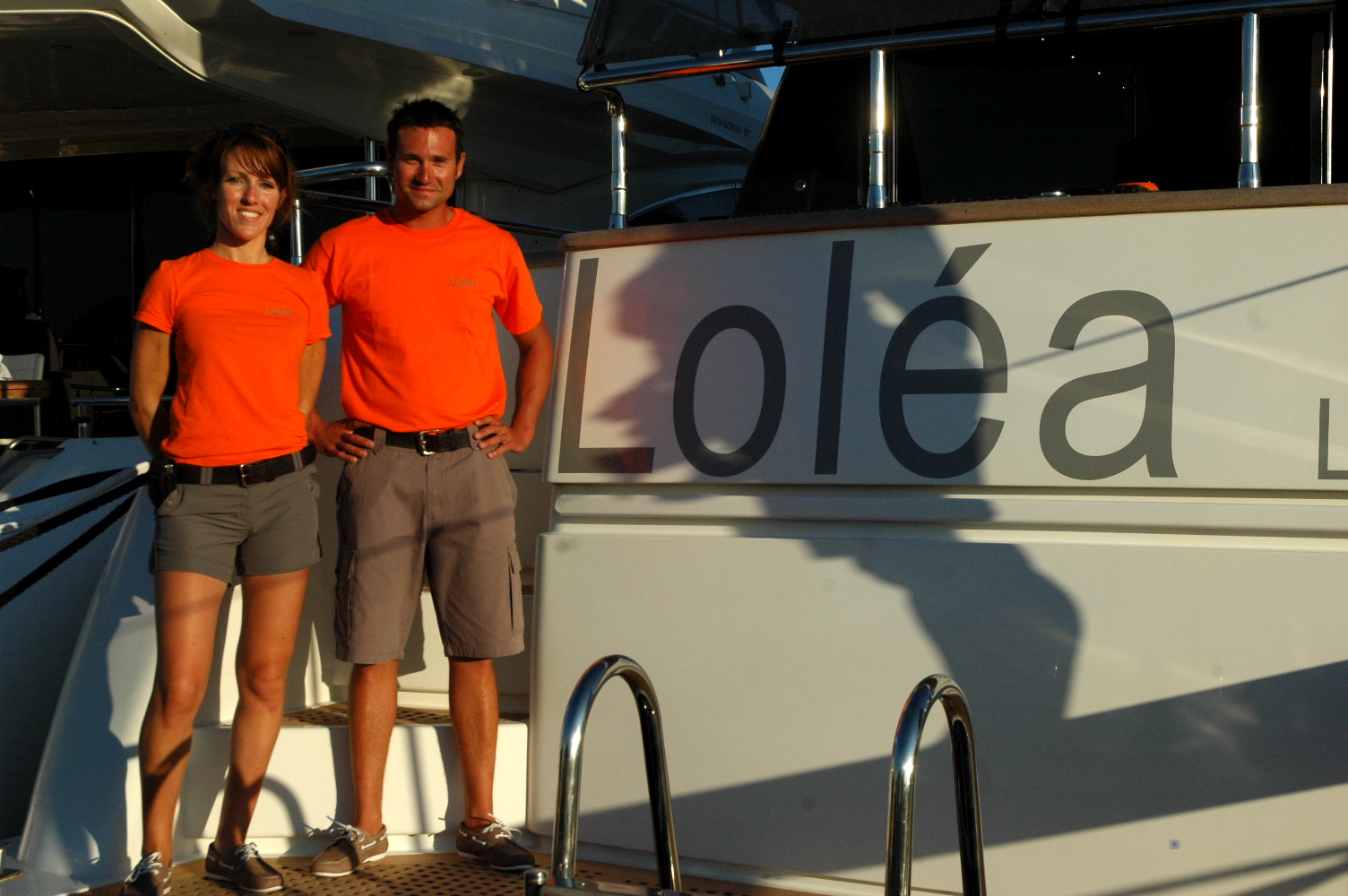 Yacht LOLEA -  Crew on Swimplatform.jpg