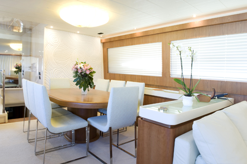 Yacht MARY FOR EVER -  Dining Area.jpg