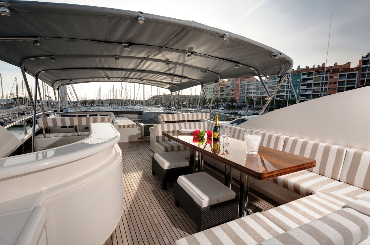 Yacht MAYAMA -  Flybridge Daytime.jpg