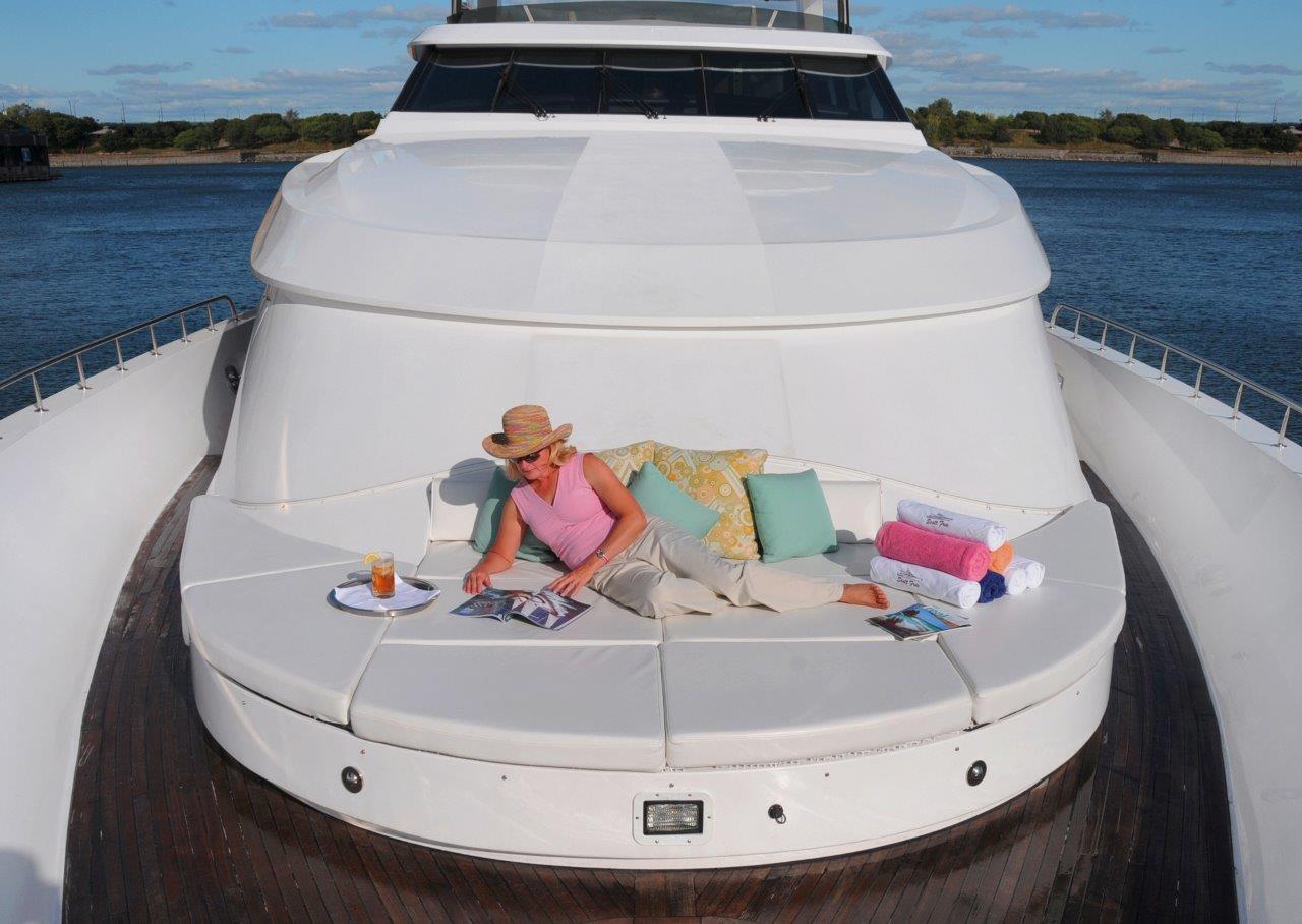 Yacht SCOTT FREE -  Foredeck Sunpads.jpg